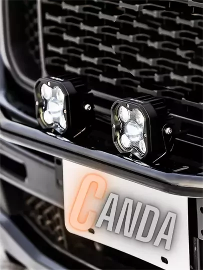 16w Yuvarlak 9 Ledli Kombo Sis Farı Off Road Çalışma Tekne Lambası