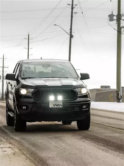 16w Yuvarlak 9 Ledli Kombo Sis Farı Off Road Çalışma Tekne Lambası