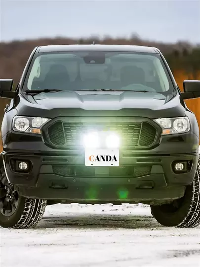 30w Kare 5 Ledli Delici Sis Farı Off Road Çalışma Tekne Lambası
