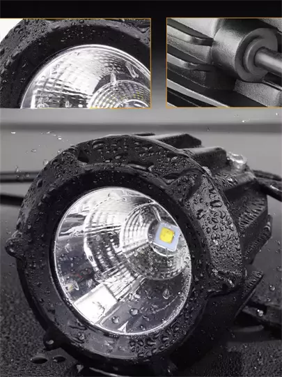 30w Yuvarlak Tek Ledli Sis Farı Off Road Çalışma Tekne Lambası