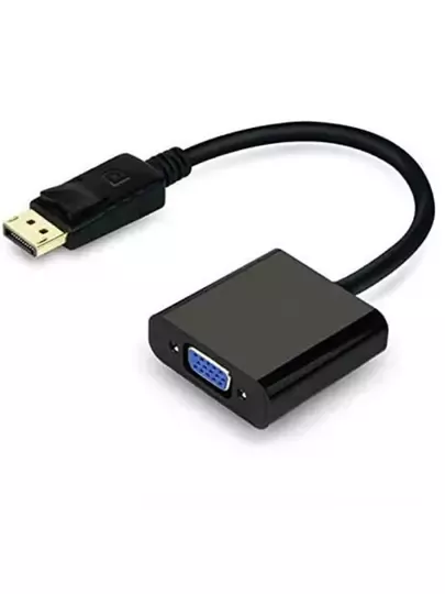 Displayport To Vga Çevirici Adaptör Display Port Display Port Dp Vga Pc Dizüstü Hd TV Monitör