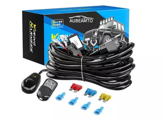 300w 18 Awg Kablo Demeti 15a Off Road Ledi Açma Kapama Kumandalı Kablo Uzaktan Kontrol Kumandalı