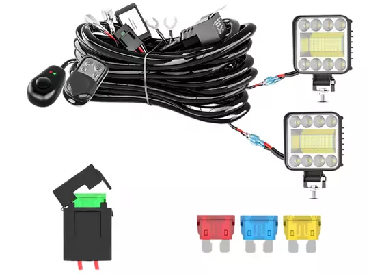 300w 18 Awg Kablo Demeti 15a Off Road Ledi Açma Kapama Kumandalı Kablo Uzaktan Kontrol Kumandalı 300w 18 Awg Kablo Demeti 15a Off Road Ledi Açma Kapama Kumandalı Kablo Uzaktan Kontrol Kumandalı