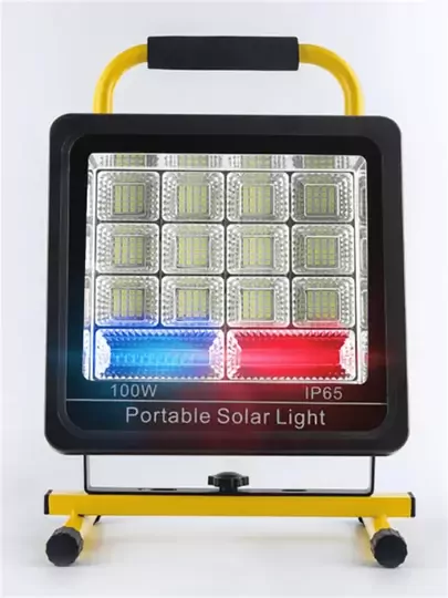 Güneş Enerjili Solar Şarj Edilebilir 4 Modlu Acil Durum Led Paneli