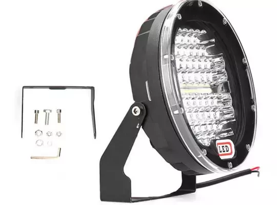 128 Ledli Siyah Çerçeve 300w Off Road Led Sis Farı Su Geçirmez 12v 24v Yuvarlak Çalışma Lambası 128 Ledli Siyah Çerçeve 300w Off Road Led Sis Farı Su Geçirmez 12v 24v Yuvarlak Çalışma Lambası