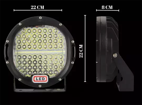 128 Ledli Siyah Çerçeve 300w Off Road Led Sis Farı Su Geçirmez 12v 24v Yuvarlak Çalışma Lambası 128 Ledli Siyah Çerçeve 300w Off Road Led Sis Farı Su Geçirmez 12v 24v Yuvarlak Çalışma Lambası