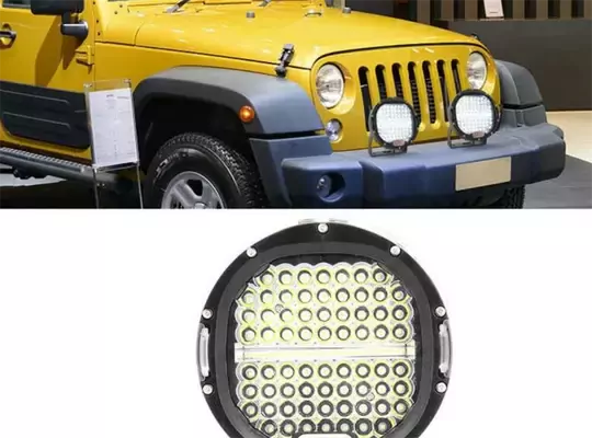128 Ledli Siyah Çerçeve 300w Off Road Led Sis Farı Su Geçirmez 12v 24v Yuvarlak Çalışma Lambası 128 Ledli Siyah Çerçeve 300w Off Road Led Sis Farı Su Geçirmez 12v 24v Yuvarlak Çalışma Lambası