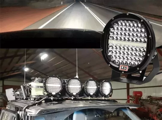 128 Ledli Siyah Çerçeve 300w Off Road Led Sis Farı Su Geçirmez 12v 24v Yuvarlak Çalışma Lambası 128 Ledli Siyah Çerçeve 300w Off Road Led Sis Farı Su Geçirmez 12v 24v Yuvarlak Çalışma Lambası