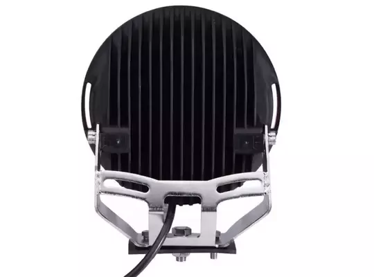37 Ledli Siyah Çerçeve 185w Off Road Led Sis Farı Su Geçirmez 12v 24v Yuvarlak Çalışma Lambası