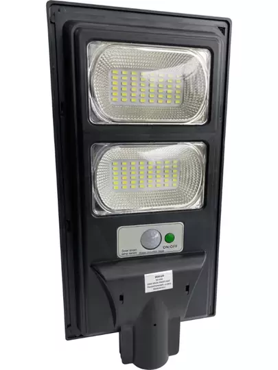 Dikdörtgen Solar Güneş Enerjili Uzaktan Kumandalı Led Bahçe Dekor Aydınlatması Sokak Lambası