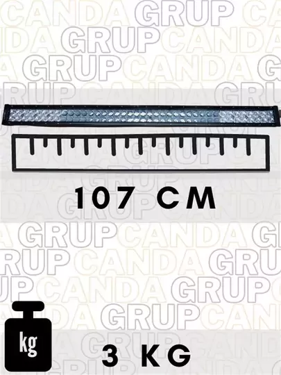 Led Bar Turuncu - Beyaz Işık Yayıcı Uzun Ince Off Road Led 107cm Flaş Işıklı