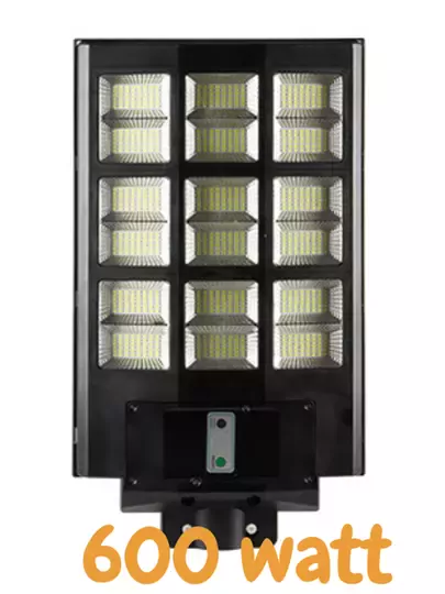 600 Watt Kanatlı Solar Güneş Enerjili Led Bahçe Dekor Aydınlatması Sokak Lambası