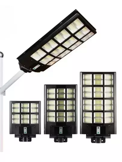600 Watt Kanatlı Solar Güneş Enerjili Led Bahçe Dekor Aydınlatması Sokak Lambası