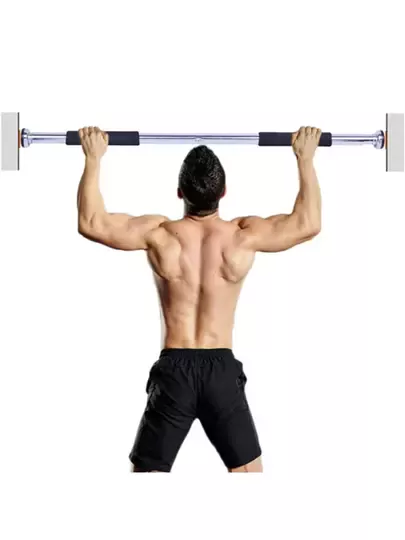 Koridor Kapı Barfiksi Barfix Aleti Çubuğu Çekme Barı 60-100 cm Demiri Bar