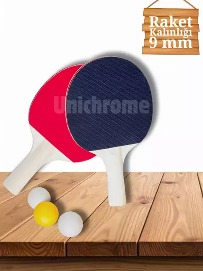 Advance Masa Tenisi Seti - 2 Masa Tenisi Raketi + 3 Pinpon Topu