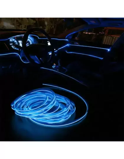 Araç Içi Aydınlatma Ip Şerit Torpido Led Ip Neon Dekoratif Mavi 2 Metre Araç Içi Aydınlatma Ip Şerit Torpido Led Ip Neon Dekoratif Mavi 2 Metre