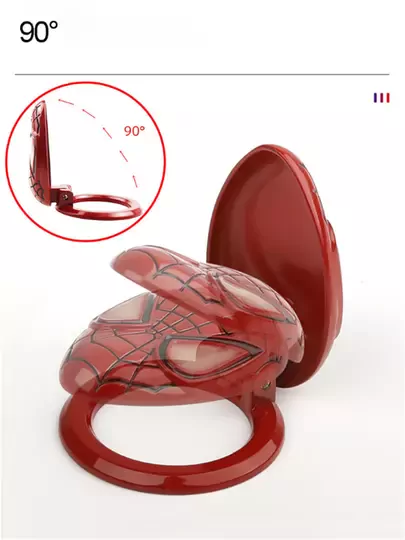 Start Stop Çerçevesi Koruyucu Kapak Metal Spiderman Kırmızı