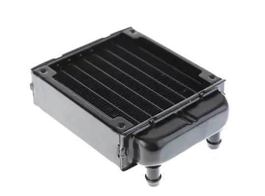 120mm Alüminyum Cpu Su Soğutma Radyatörü 18 Tüplü