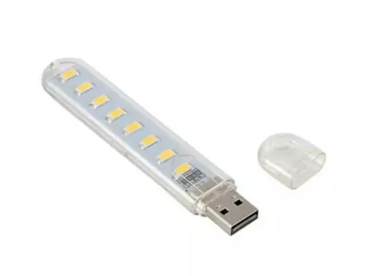 8 Led Günışığı Taşınabilir Mini Usb Led Lamba 5730 Smd Kamp Stick Led