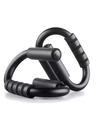 Siyah Push Up Stands Profesyonel Şınav Karın Kası Egzersiz Spor Aleti