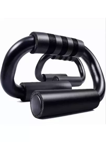 Siyah Push Up Stands Profesyonel Şınav Karın Kası Egzersiz Spor Aleti