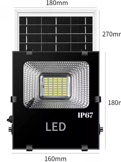 60w Solar Projektör Güneş Enerjili Sokak Armatürü Duvar Lambası 60w Solar Projektör Güneş Enerjili Sokak Armatürü Duvar Lambası