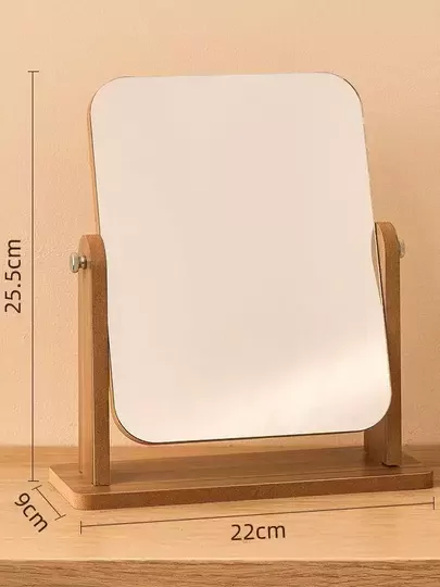 El Aynası Masa Aynası Makyaj Aynası Ayarlanabilir Kare Makeup Mirror 22cm