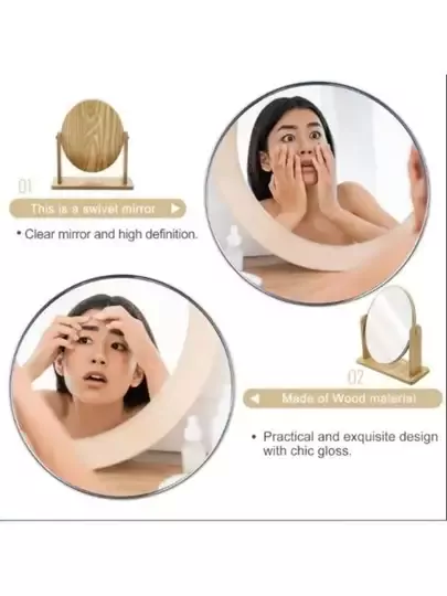 El Aynası Masa Aynası Makyaj Aynası Ayarlanabilir Yuvarlak Makeup Mirror El Aynası Masa Aynası Makyaj Aynası Ayarlanabilir Yuvarlak Makeup Mirror