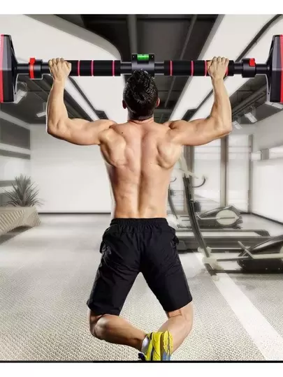 Yeni Nesil 90-130CM Kapı Barı Koridor Barfiksi Barfix Spor Aleti Demiri Barfiks Çubuğu