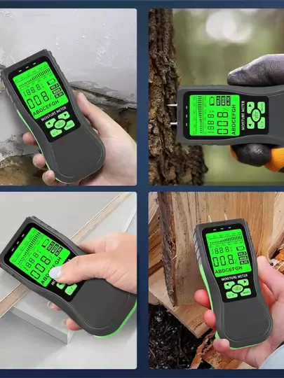 Endüstriyel Dijital Ahşap Nemi Ölçer Endüstriyel Dijital Ahşap Nemi Ölçer