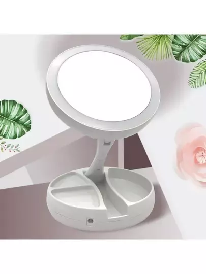 Dokunmatik Led Işıklı Usb Li Yuvarlak Masa Üstü Makyaj Aynası Makyaj Aynası Ledli Dokunmatik Led Işıklı Usb Li Yuvarlak Masa Üstü Makyaj Aynası Makyaj Aynası Ledli