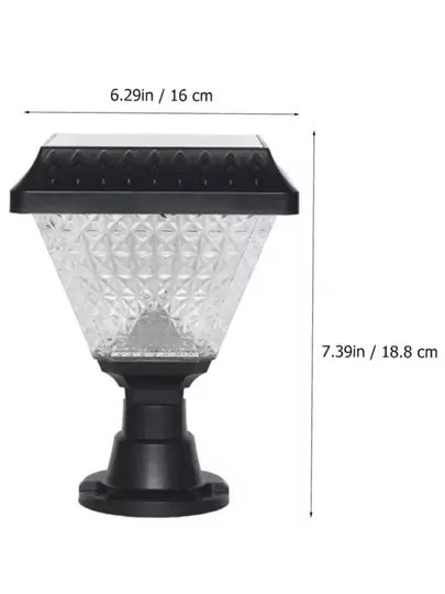 Solar Set Üstü Dekoratif Bahçe Armatürü Aydınlatma