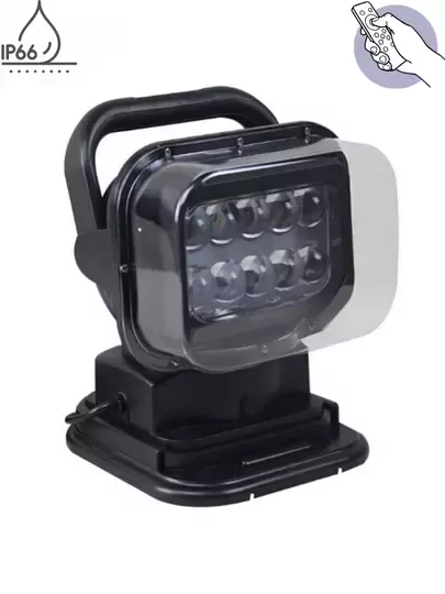 Dönebilen Uzaktan Kumandalı Spot Off Road Kamyoneti Araba Tekne Işıldak 50W