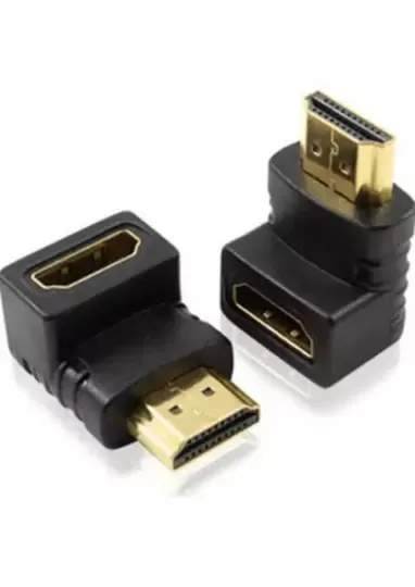 90 Köşe Dirsek Erkek-Dişi Uzatma HDMI Çevirici