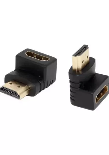 90 Köşe Dirsek Erkek-Dişi Uzatma HDMI Çevirici