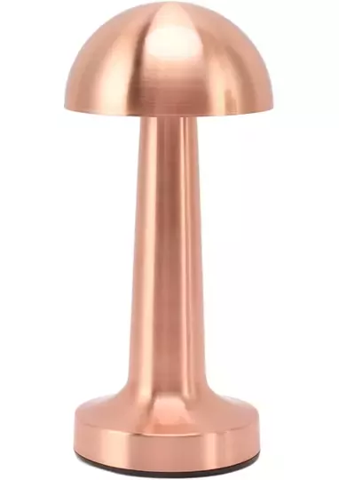 Lizbon 3 Işık Renkli Şarjlı Dim Edilebilir Masa Lambası Rose