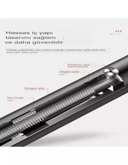 Yeni Nesil 95-125CM Kapı Barı Koridor Barfiksi Barfix Spor Aleti Demiri Barfiks Çubuğu