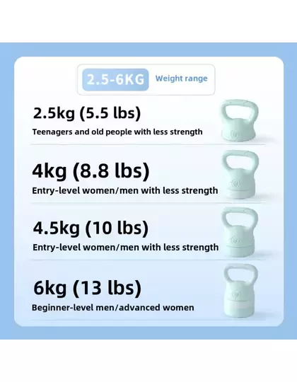 Fitness Kettlebell Spor Kadınlar Kettlebell erkekler Gluteal Kas Eğitimi Dambıl Squat Güç Fitness