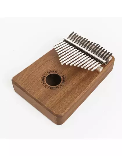 Klx-520 Hakiki Ağaç Kalimba Ahşap Desenli 17 Paslanmaz Tuşlu (FULL SET)