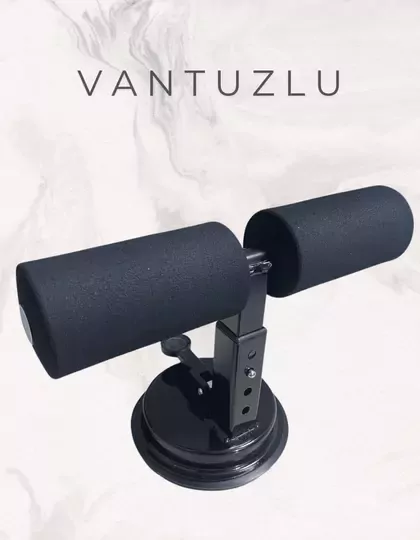 Vantuzlu Mekik Çekme Metal Spor Aleti Karın Egzersizi Evde Spor Egzersiz