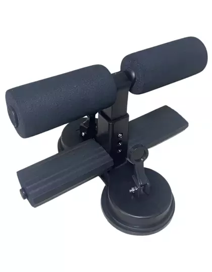 Çift Vantuzlu Mekik Çekme Metal Spor Aleti Ayak Destekli Karın Egzersizi Evde Spor Egzersiz