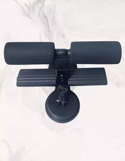 Çift Vantuzlu Mekik Çekme Metal Spor Aleti Ayak Destekli Karın Egzersizi Evde Spor Egzersiz