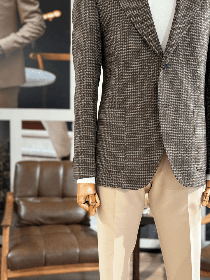 MONO YAKA DİOGONEL CEKET