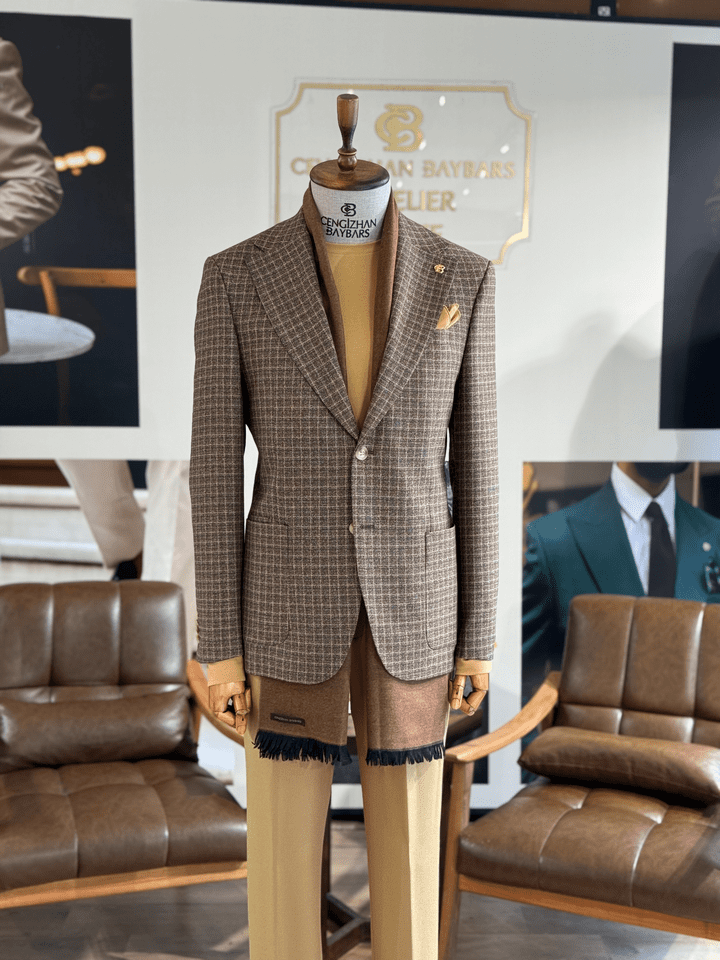 MONO YAKA DİOGONEL CEKET