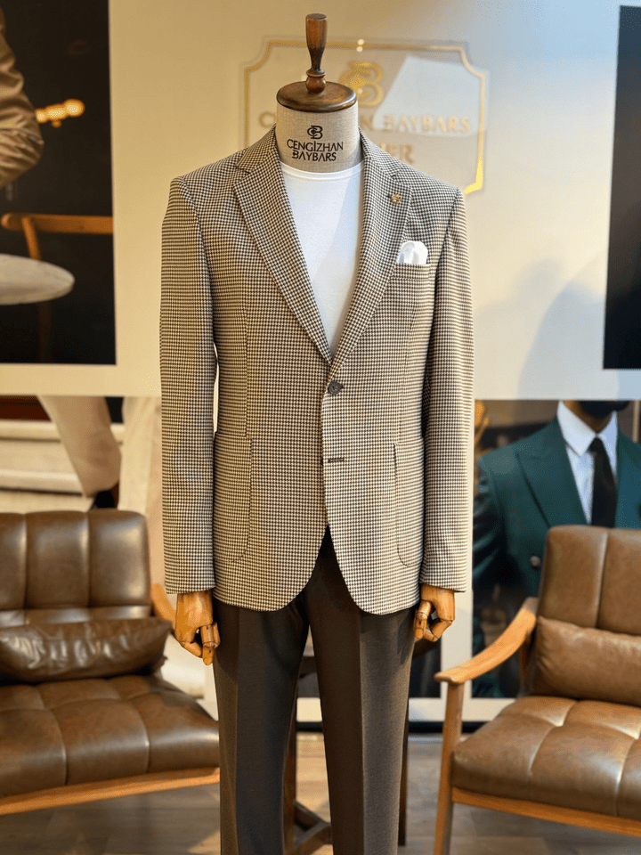 KAZ AYAĞI TEK CEKET