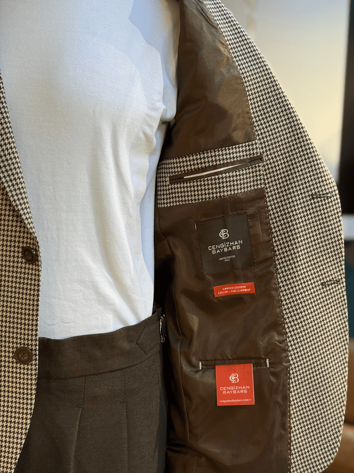 KAZ AYAĞI TEK CEKET