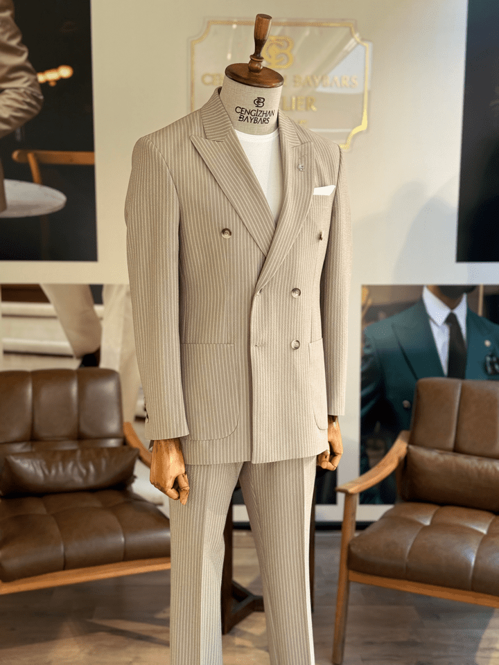 GOFRE KRUVAZE TAKIM ELBİSE