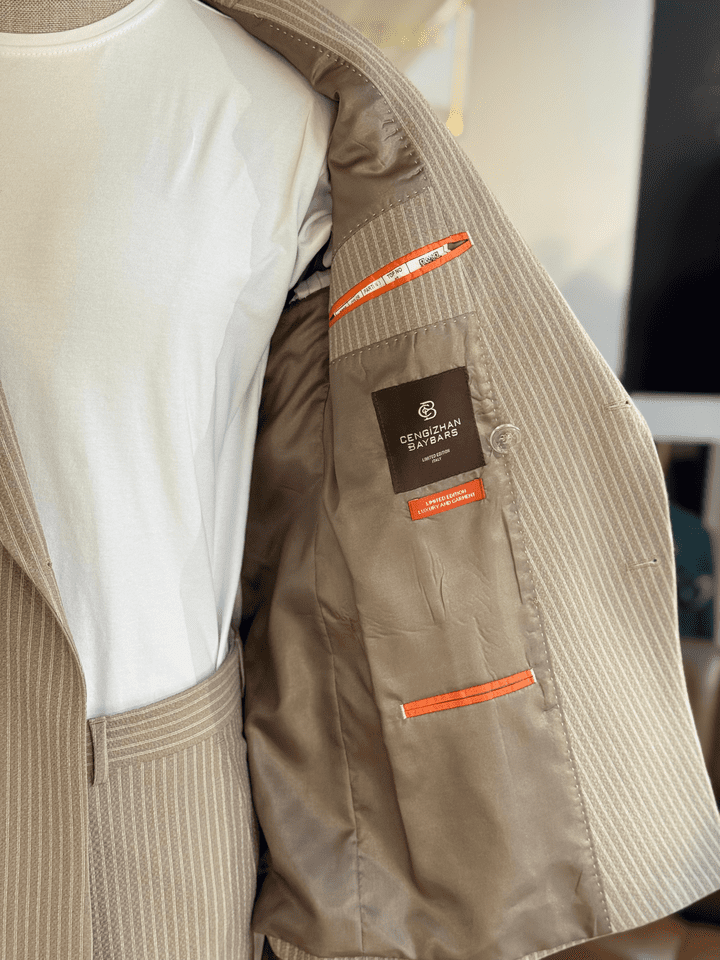 GOFRE KRUVAZE TAKIM ELBİSE