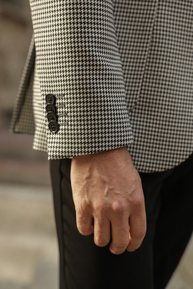 KAZ AYAĞI TEK CEKET