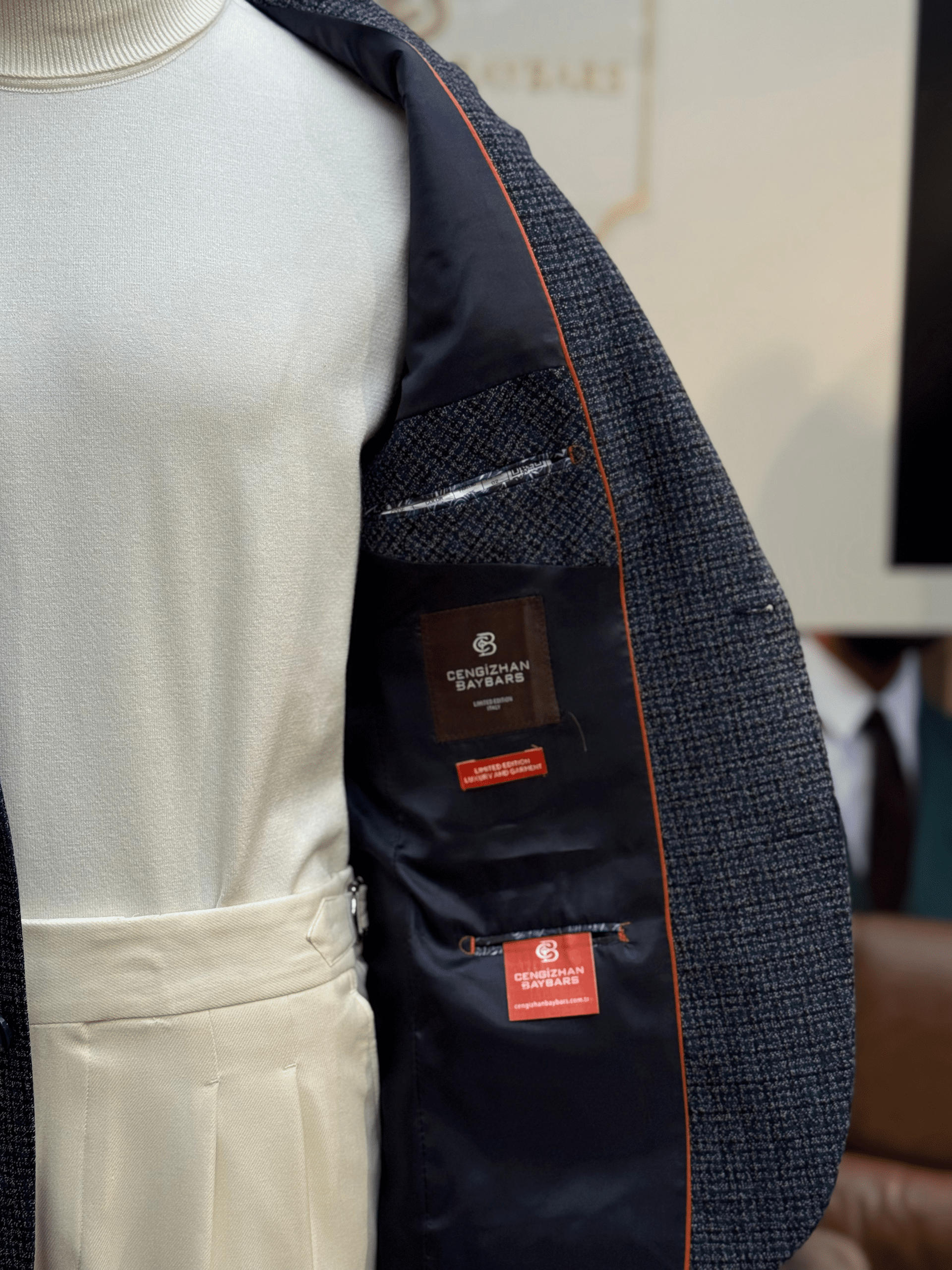 MONO YAKA DİOGONEL CEKET